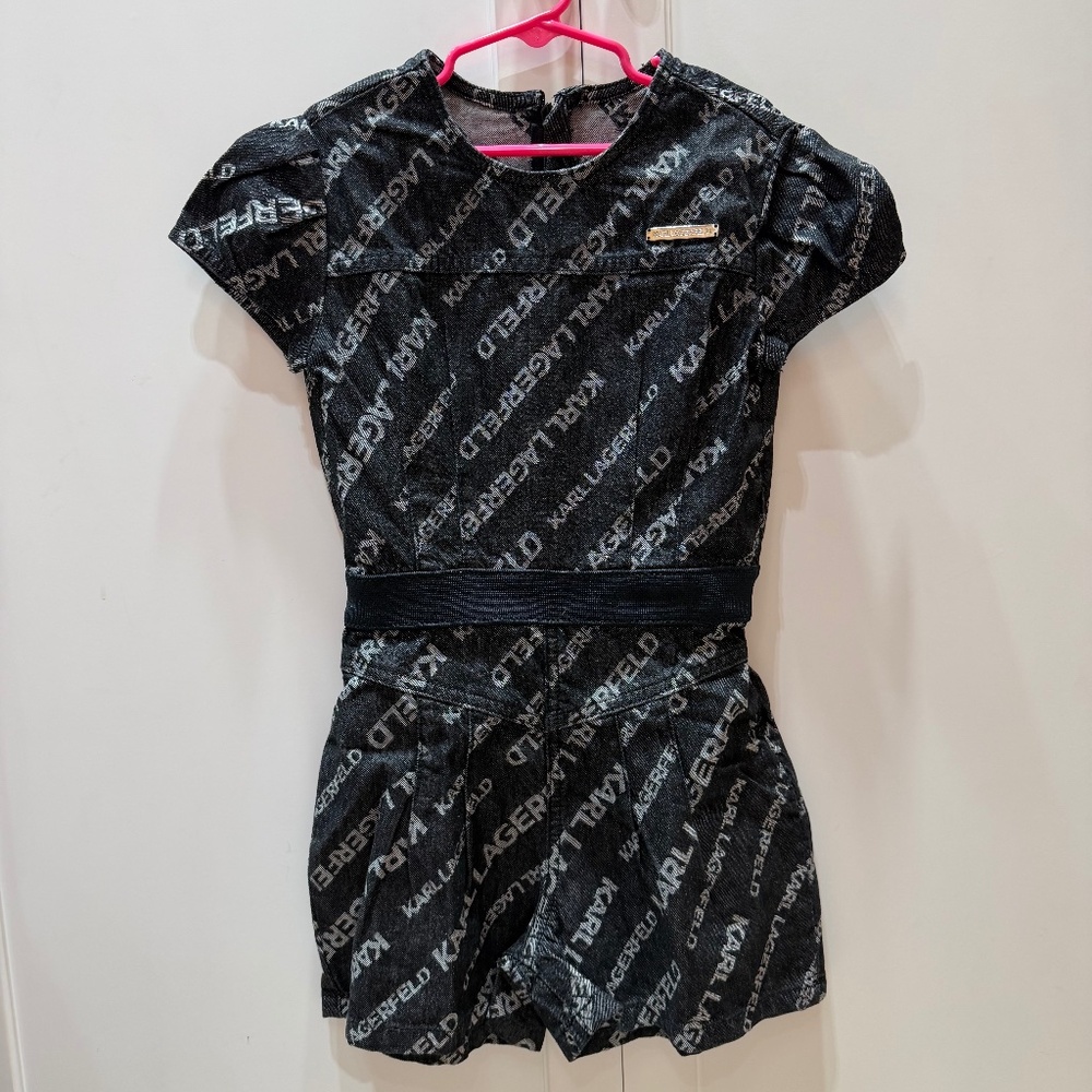 Karl Lagerfeld girls romper